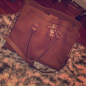 New Michael Khors Hamilton Satchel bag
